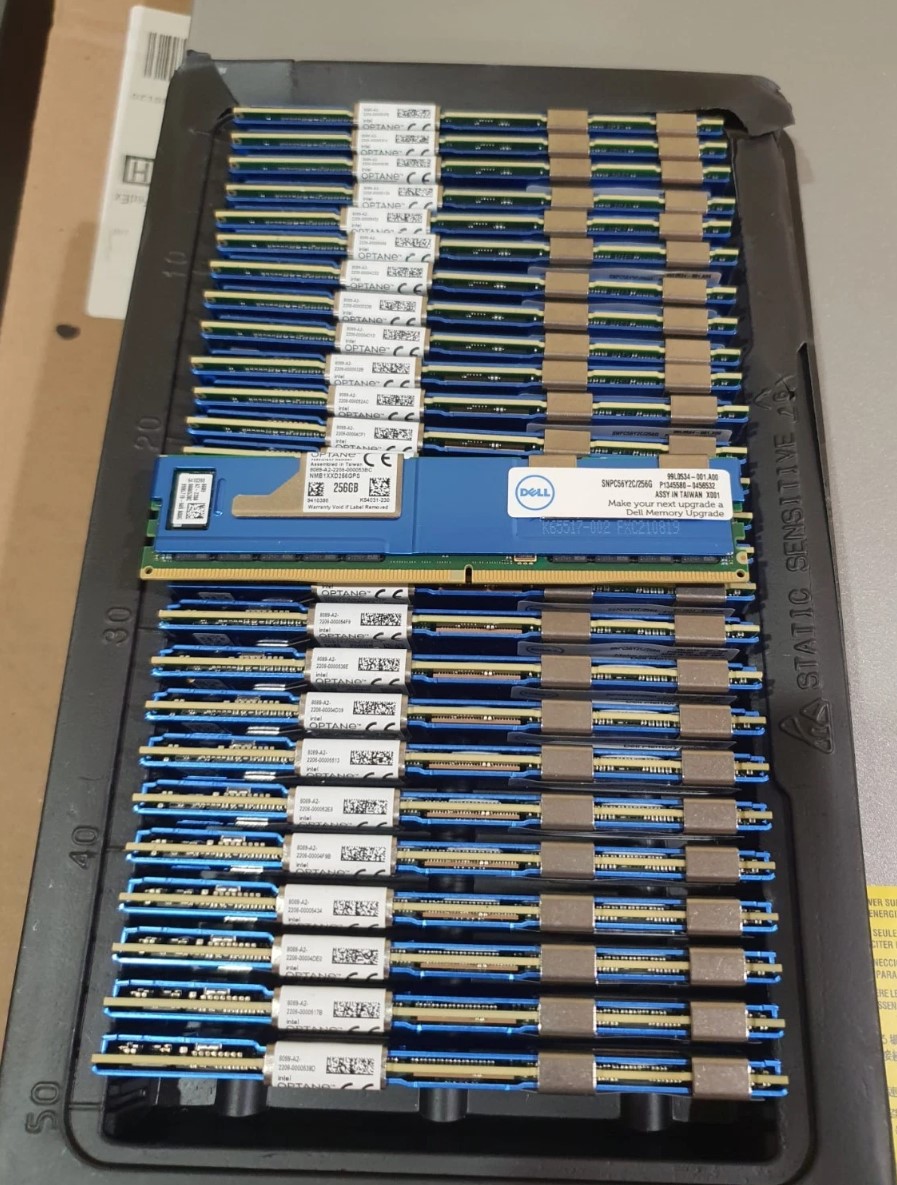 256GB Intel Optane PM 200 Persistent Memory DDR4 3200 S serverprox (48) 2