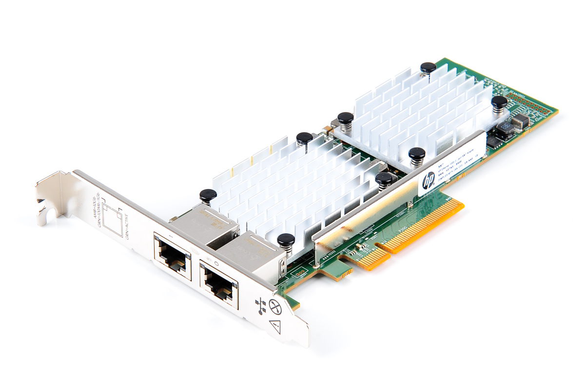 HPE 530T Dual Port 10GbE 2-Port PCIe 2.0 Network Adapter