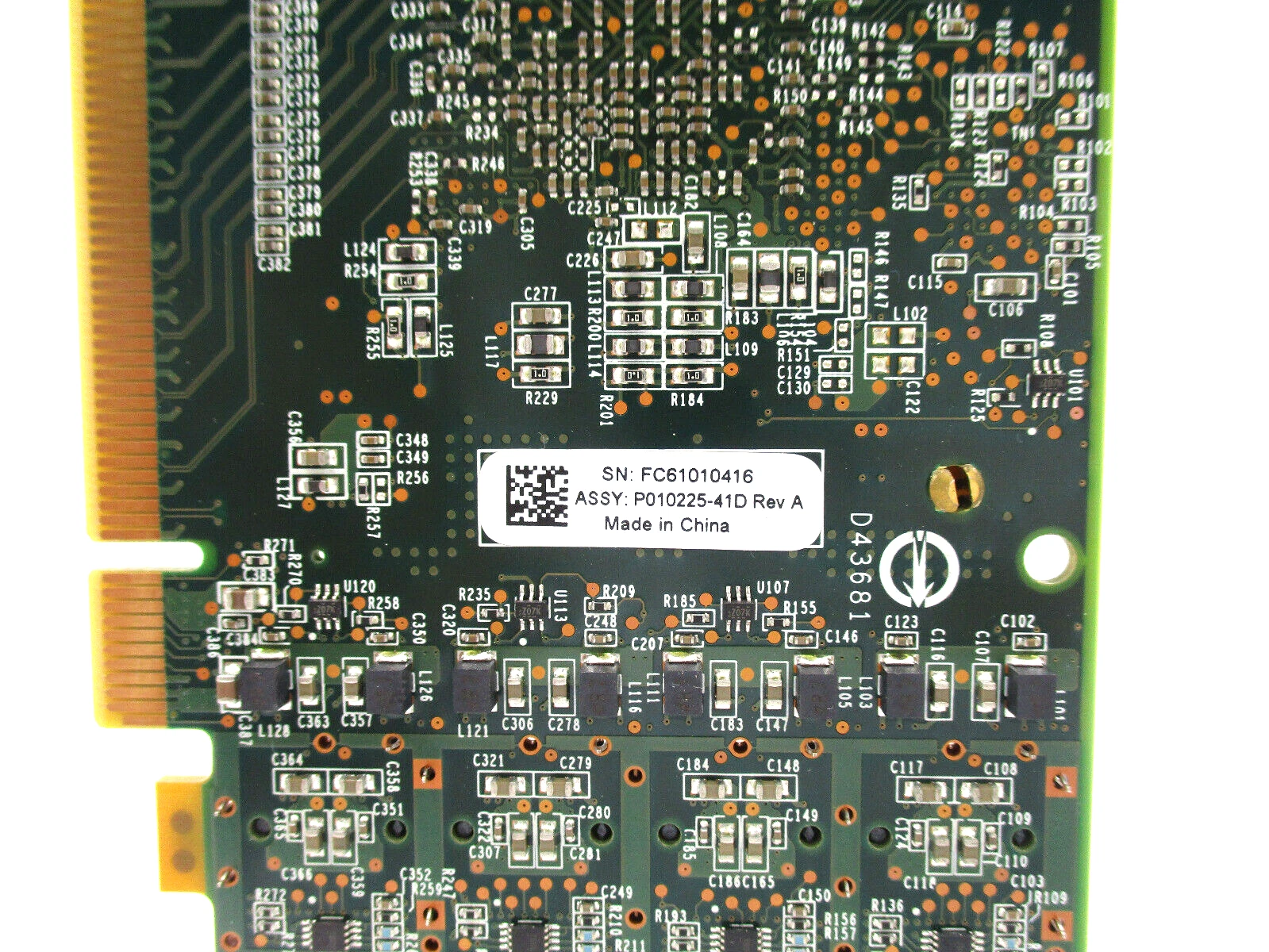 Emulex/IBM 10Gb Quad Port Fiber Ethernet Card 5