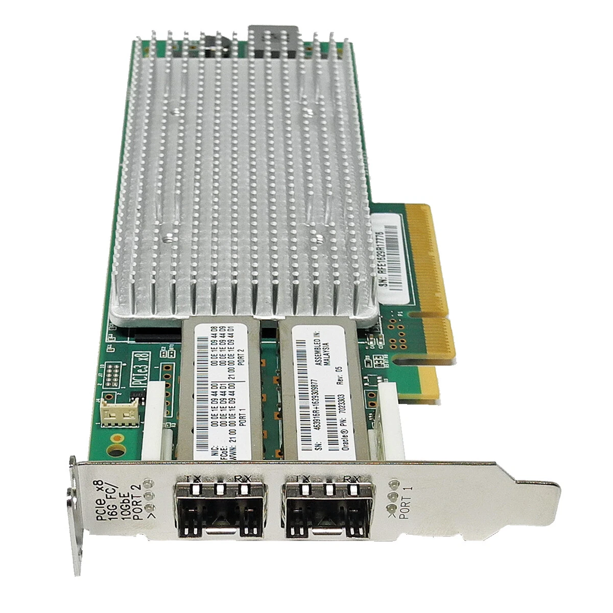 QLOGIC/ORACLE 16Gb/10Gb Dual Port PCIe Server Network Adaptor 3