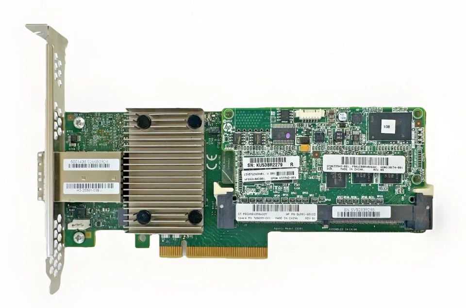 HP Smart Array P1228 1GB Cache External 12Gb Dual Port SAS Raıd Controller 2