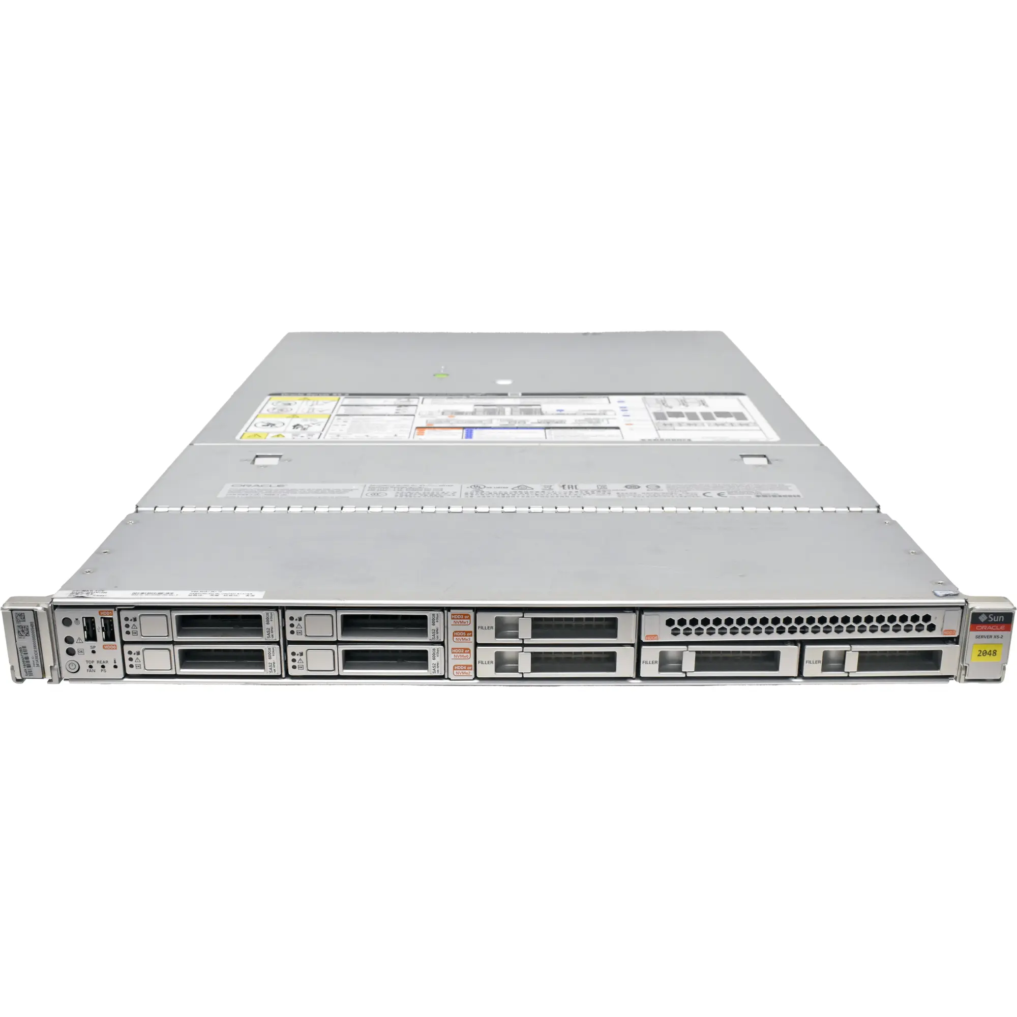 Oracle X5-2 1U Rack Server CTO