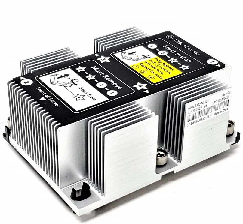 HP DL380 DL388 Gen10 Cpu Heatsink 2